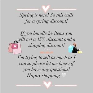 💐 SPRING SALE💐